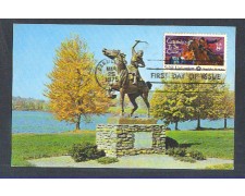 1975 - LOTTO/11144 - STATI UNITI - 8c. SYBIL LUDINGTON - CARTOLINA MAXIMUM 1975 - LOTTO/11144 - STATI UNITI - 8c. SYBIL LUDINGTON - CARTOLINA MAXIMUM