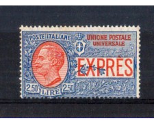 1925 - LOTTO/11282 - REGNO - 2,50 LIRE  ESPRESSO - NUOVO