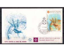 1981 - FDC/2218 SMOM - LOTTA ALLA FAME - FDC