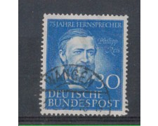 1952 - LBF/2445A - GERMANIA FEDERALE - 30p. PHILIP REIS - USATO 1952 - LBF/2445A - GERMANIA FEDERALE - 30p. PHILIP REIS - USATO