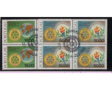 1980 - LOTTO/POR1458CQU -  PORTOGALLO - ROTARY 2v. QUARTINE - US