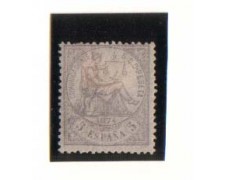 1874 - LBF/2770  - SPAGNA - 5c. LILLA