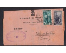 1951 - REPUBBLICA - LBF/738 TARANTO - PIEGHEVOLE SERVIZI DEMOGRAFICI 1951 - REPUBBLICA - LBF/738 TARANTO - PIEGHEVOLE SERVIZI DEMOGRAFICI
