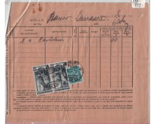1951 -REPUBBLICA - LBF/792 - ERBA (CO) MODELLO TASSAZIONE CUMULATIVA 1951 -REPUBBLICA - LBF/792 - ERBA (CO) MODELLO TASSAZIONE CUMULATIVA