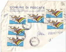 1983 - REPUBBLIACA - LBF/806 PESCATE LECCO - FRONTESP. DI BUSTA PER COMO 1983 - REPUBBLIACA - LBF/806 PESCATE LECCO - FRONTESP. DI BUSTA PER COMO