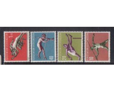 1956 - LOTTO/3805 - LIECHTENSTEIN - SPORT III° SERIE - NUOVI 1956 - LOTTO/3805 - LIECHTENSTEIN - SPORT III° SERIE - NUOVI