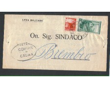 1952 - LOTTO/1565 - REPUBBLICA - CREMA PER BREMBO 1952 - LOTTO/1565 - REPUBBLICA - CREMA PER BREMBO