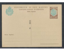 1968 - LOTTO/2425 - S. MARINO - CARTOLINA POSTALE 40+40 LIRE 1968 - LOTTO/2425 - S. MARINO - CARTOLINA POSTALE 40+40 LIRE