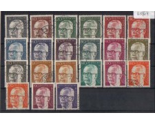 1970/73 - LOTTO/2793 - GERMANIA FEDERALE - HEINEMANN SERIE CPL.