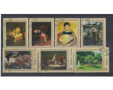 1973 - LOTTO/3335U - UNIONE SOVIETICA - QUADRI 7v.