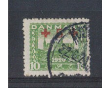 1921 - LOTTO/3461 - DANIMARCA - 5 SU 10 o. PRO CROCE ROSSA 1921 - LOTTO/3461 - DANIMARCA - 5 SU 10 o. PRO CROCE ROSSA