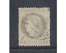 1871/75 - LOTTO/3713 - FRANCIA - 4c. GRIGIO - USATO