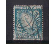 1940/45 - LOTTO/3860 - IRLANDA - 1 Sc. AZZURRO