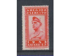 1943 - LOTTO/3991 - REGNO -  MARCA LICENZA  MILITARE
