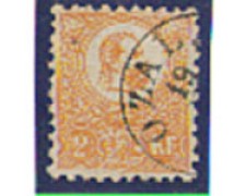 1871 - LOTTO/4035 - UNGHERIA - 2 Kr. ARANCIO