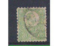 1871 - LOTTO/4036  - UNGHERIA - 3Kr. VERDE