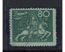 1924 - LOTTO/4440 - SVEZIA - 80o. CONGRESSO U.P.U