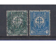 1933 - LOTTO/4599 - IRLANDA - ANNO SANTO 2v.