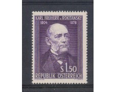 1954 - LOTTO/4915 - AUSTRIA - 1,50s. ROKITANSKI