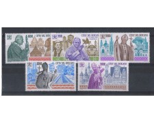 1994 - LOTTO/5775 - VATICANO - VIAGGI G. PAOLO II° 5v. 1994 - LOTTO/5775 - VATICANO - VIAGGI G. PAOLO II° 5v.