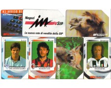 LOTTO/585 - ITALIA - TELECOM/SIP - 20 SCHEDE DIFFERENTI USATE