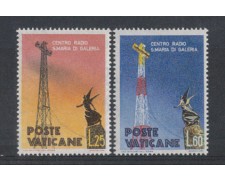 1959 - LOTTO/5863 - VATICANO - CENTRO RADIO VATICANA 2v.- NUOVI 1959 - LOTTO/5863 - VATICANO - CENTRO RADIO VATICANA 2v.- NUOVI