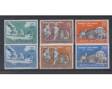 1961 - LOTTO/5876 - VATICANO - SAN PAOLO A ROMA 6v. - NUOVI 1961 - LOTTO/5876 - VATICANO - SAN PAOLO A ROMA 6v. - NUOVI