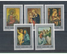 1971 - LOTT0/5932 - VATICANO - LA SACRA FAMIGLIA 5v. 1971 - LOTT0/5932 - VATICANO - LA SACRA FAMIGLIA 5v.