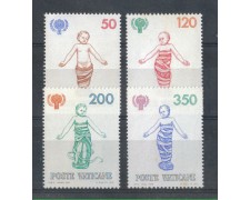 1979 - LOTTO/5982 - VATICANO - ANNO DEL FANCIULLO 4v. - NUOVI 1979 - LOTTO/5982 - VATICANO - ANNO DEL FANCIULLO 4v. - NUOVI