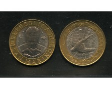 2000 - LOTTO/M15234 - SAN MARINO - 1000 LIRE LIBERTA' BIMETALLICO