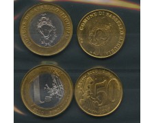 COMUNE DI SASSELLO  - LOTTO/M15235 -  PROVE  EURO 50c. 1 Euro