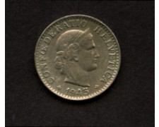 1945 - LOTTO/M15336 - SVIZZERA  - 20 CENTESIMI (RAPPEN)