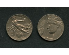 1920 - LOTTO/M17314 - REGNO - 20 CENT. LIBERTA' LIBRATA