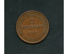 1859 - LOTTO/M18882 - REGNO - 2 cent. VITTORIO EMANUELE II°