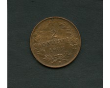 1906 - LOTTO/M1991 - REGNO  - 2 CENTESIMI V. EMANUELE III°