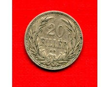 1893 - LOTTO/M20697 - UNGHERIA - 20 FILLER