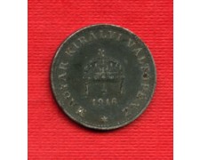 1916 - LOTTO/M20717 - UNGHERIA - 20 FILLER FERRO