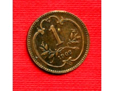 1902 - LOTTO/M20729 - AUSTRIA - 1 HELLER BRONZO