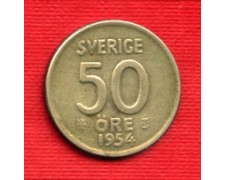 1954 - LOTTO/M20772 - SVEZIA - 50 ORE ARGENTO