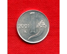 2001 - LOTTO/M21503 - REPUBBLICA -  1 LIRA CORNUCOPIA