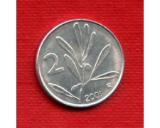 2001 - LOTTO/M21504 - REPUBBLICA - 2 LIRE OLIVO/APE