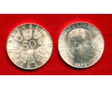 1971 - LOTTO/M21569 - AUSTRIA - 50 Sc.  JIULIUS RAAB