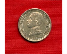 1910 - LOTTO/M21644 - SPAGNA - 50 CENTESIMI ARGENTO