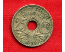 1925 - LOTTO/M21740 - FRANCIA - 25 CENTESIMI MONOGRAMMA