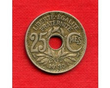 1930 - LOTTO/M21744 - FRANCIA - 25 CENTESIMI MONOGRAMMA