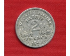 1944 - LOTTO/M21775 - FRANCIA - 2 FRANCHI DOPPIA ASCIA