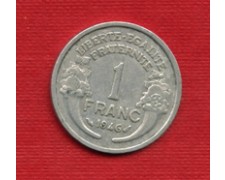 1946 - LOTTO/M21778 -  FRANCIA - 1 FRANCO CORNUCOPIA