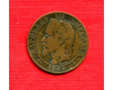 1864 BB - LOTTO/M21790 - FRANCIA - 5 CENTESIMI NAPOLEONE