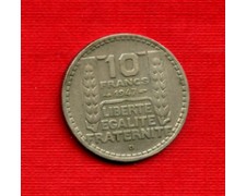 1947 B - LOTTO/M21793 - FRANCIA - 10 FRANCHI MARIANNA