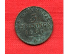 1864  PRUSSIA - LOTTO/M22548 - 3 PFENNINGE